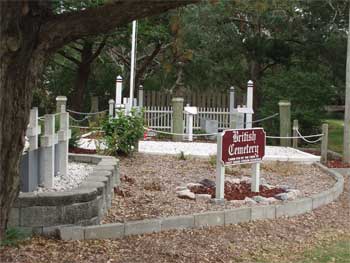 Ocracoke British Cemetary photo by Ann Sommers